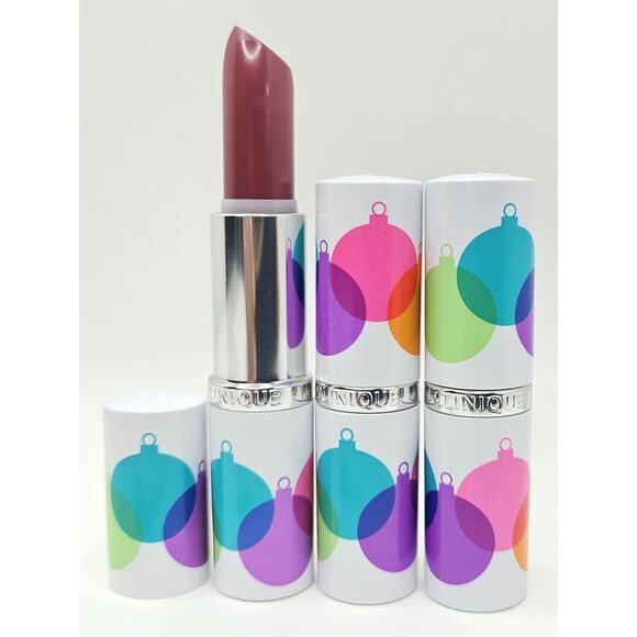 Lot of 3: Clinique LIP COLOR + PRIMER INTENSE + BASE Lipstick - 14 Plum Pop NOS - Picture 1 of 2
